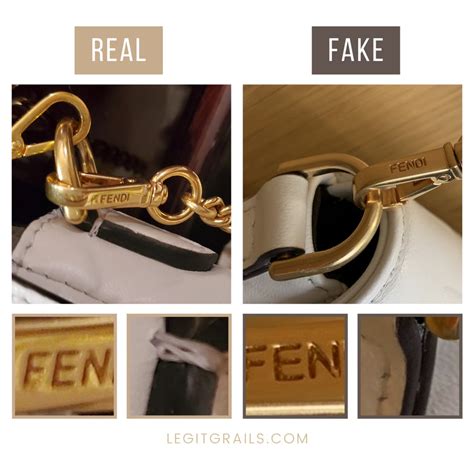 real vs fake white fendi belt|fendi bags real or fake.